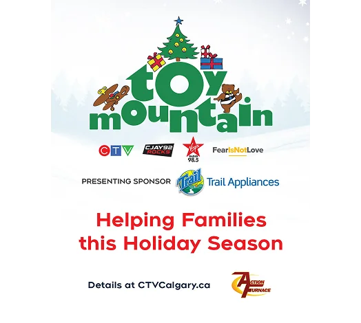 Action Furnace Calgary Proudly Supports CTV News’ Toy Mountain